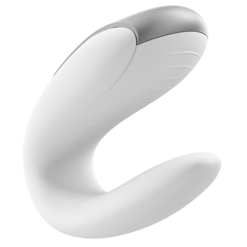SO5057 Смарт-вибратор для пар Satisfyer Double Fun (White) с пультом ДУ