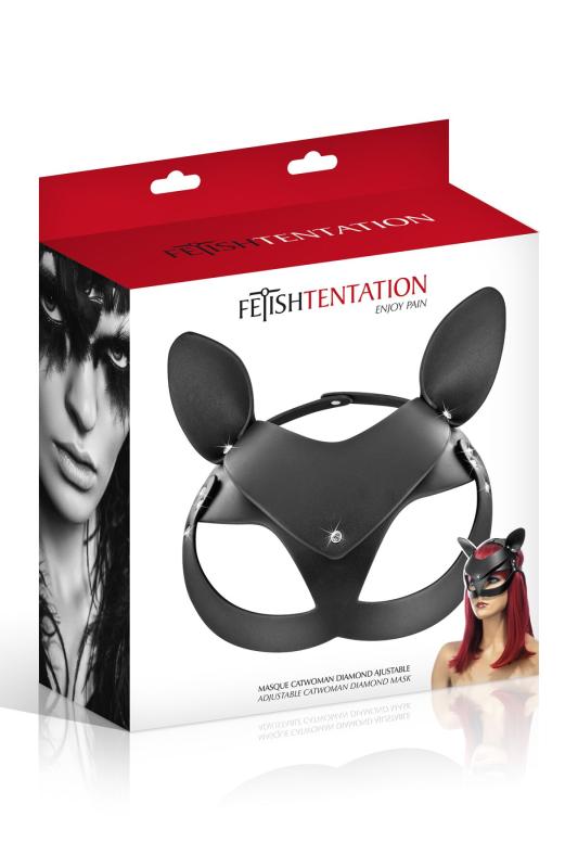 SO4661 Маска кошки Fetish Tentation Adjustable Catwoman Diamond Mask