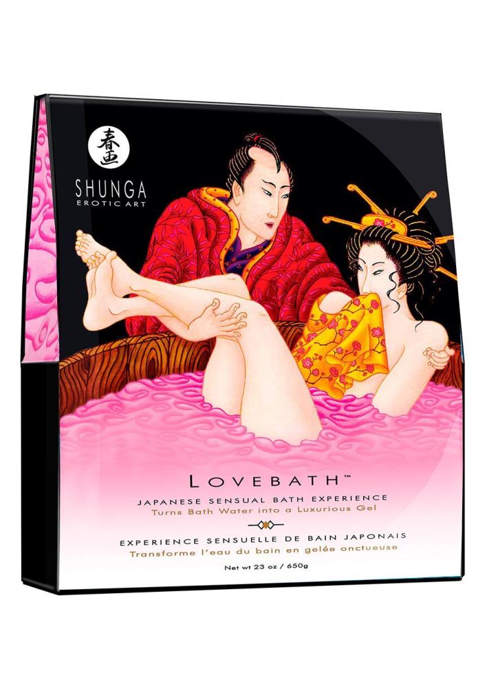 SO2544 Гель для ванны Shunga LOVEBATH – Dragon Fruit 650 г, делает воду ароматным желе со SPA эффектом