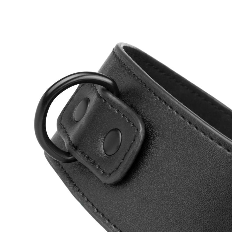 SO8805 Наручники с ошейником Bedroom Fantasies Collar & Cuffs - Black