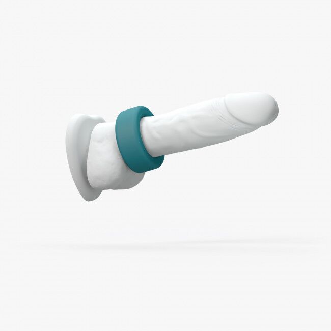 SO5091 Эрекционное кольцо широкое Love To Love COOL RING - TEAL ME