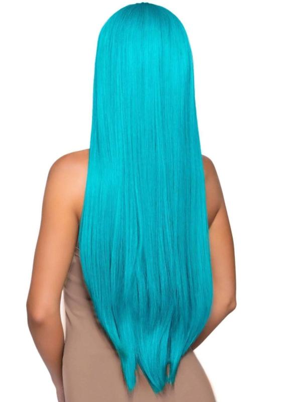 SO8591 Парик Leg Avenue 33″ Long straight center part wig turquoise