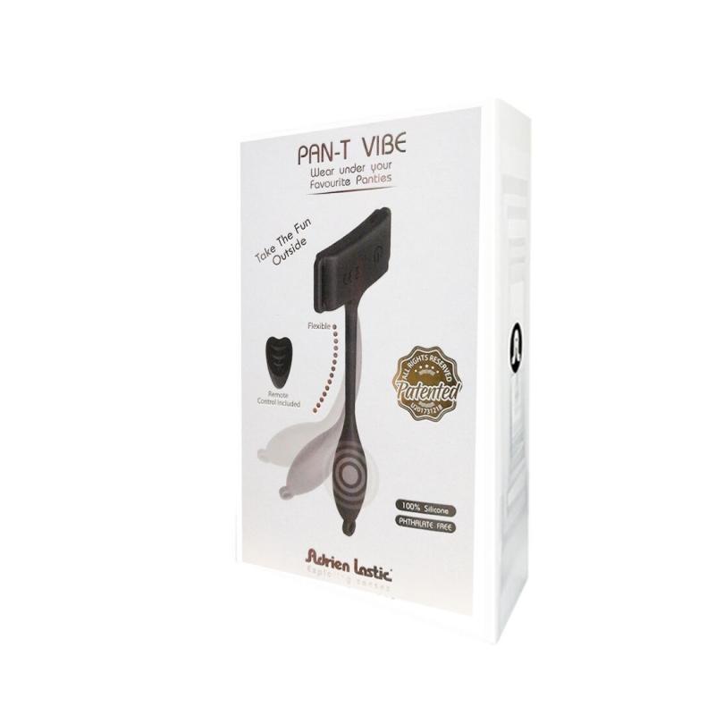 AD40719 Вибратор-трусики Adrien Lastic Pan-T Vibe с пультом ДУ, 10 режимов работы