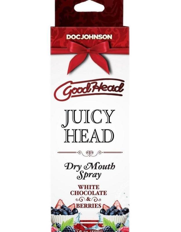 SO7749 Увлажняющий оральный спрей Doc Johnson GoodHead - Juicy Head - White Chocolate and Berries 59мл