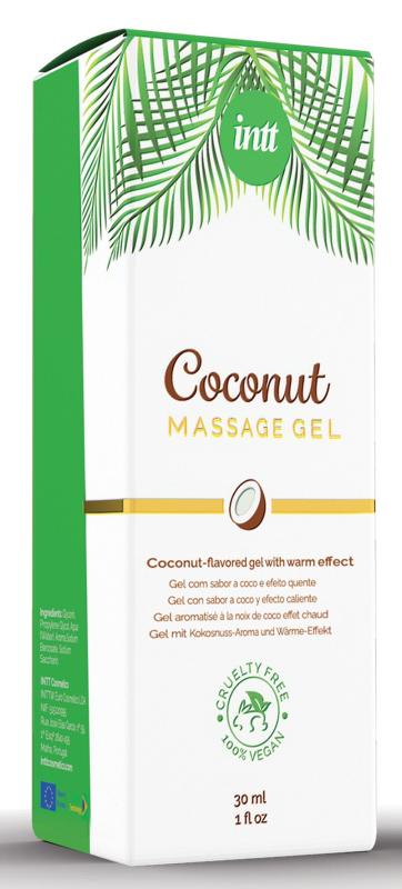 SO5973 Массажный гель для интимных зон Intt Coconut Vegan (30 мл)