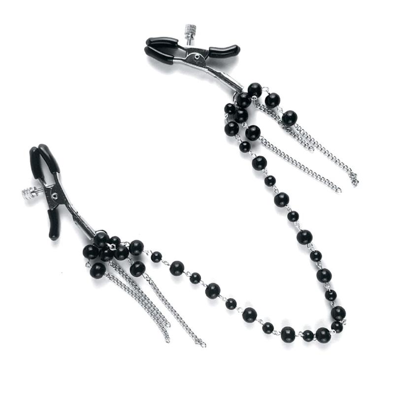 SO5866 Затискач для сосків Art of Sex - Nipple clamps Afina Black