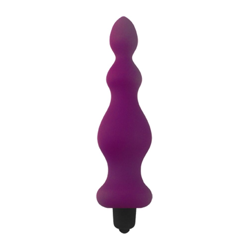 AD20293 Анальная пробка с вибрацией Adrien Lastic Bullet Amuse Purple, макс. диаметр 3,9см