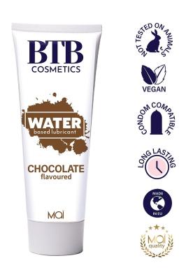 Смазка на водной основе BTB FLAVORED CHOCOLAT с ароматом шоколада (100 мл)