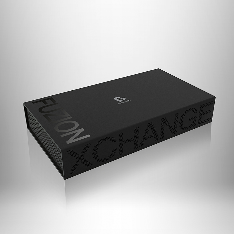 SO1337 Премиум набор для мужчин 2-в-1 Rocks Off Fuzion Xchange с пультом ДУ (массажер и вибропробка)