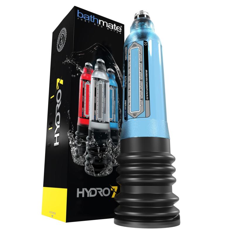 BM-30-AB Гидропомпа Bathmate Hydro 7 Blue, для члена длиной от 12,5 до 18см, диаметр до 5см