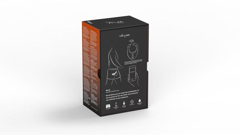 SO6918 Эрекционное смарт-виброкольцо под одежду We-Vibe Bond с регулировкой размера, стимуляция промежности