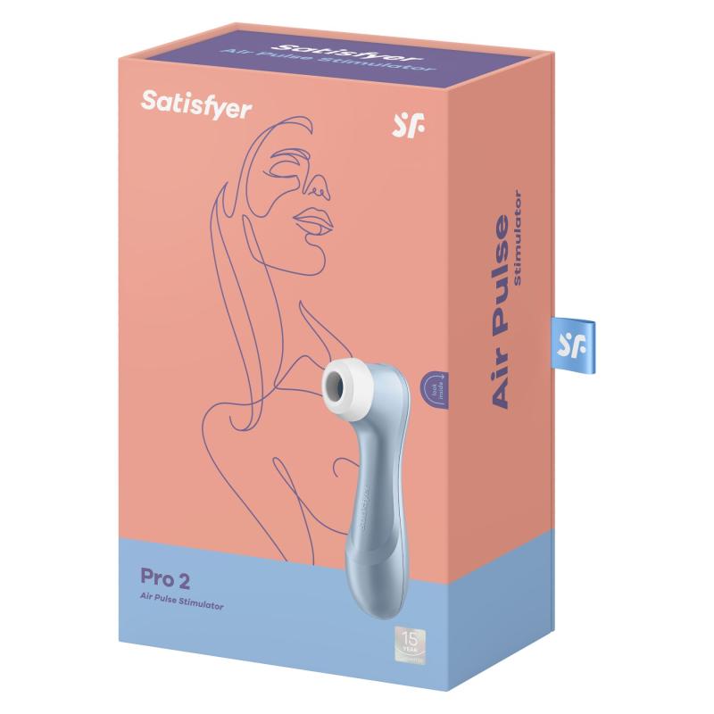 SO6288 Вакуумный клиторальный стимулятор Satisfyer Pro 2 Blue