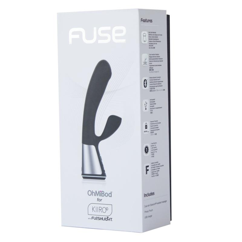SO2907 Интерактивный вибратор-кролик Ohmibod Fuse for Kiiroo Black