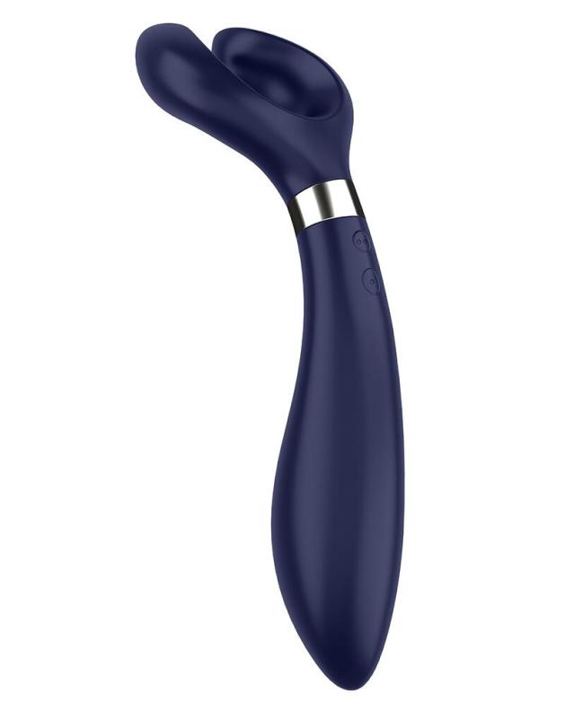 SO6992 Вибратор для пар Satisfyer Endless Fun Blue, три мотора, многофункциональный