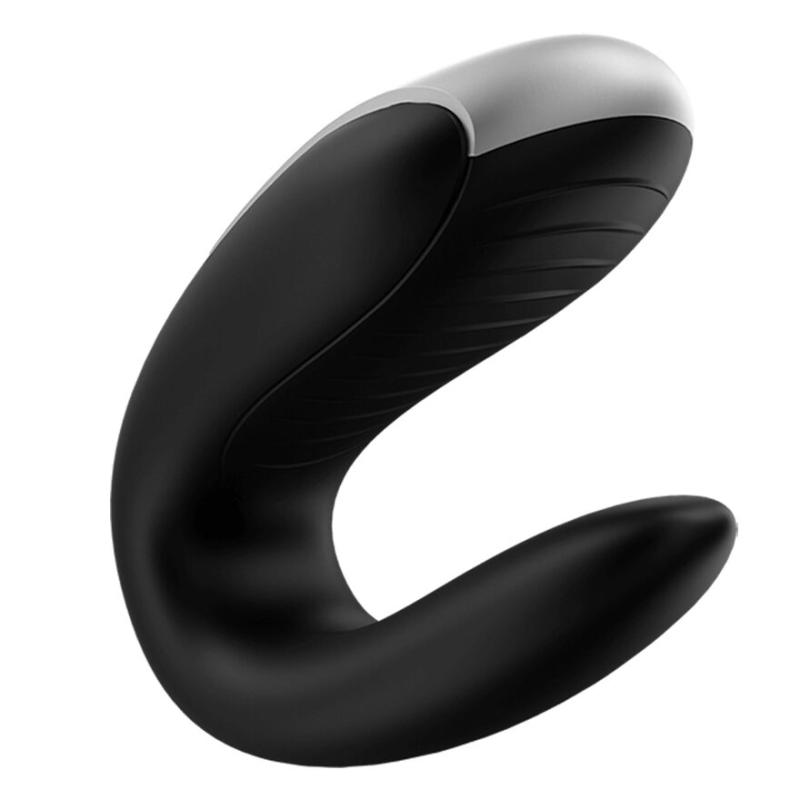 SO5058 Смарт-вибратор для пар Satisfyer Double Fun (Black) с пультом ДУ