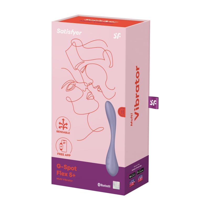 SO7803 Универсальный вибратор Satisfyer G-Spot Flex 5+ Lilac