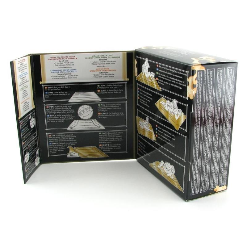 SO2552 Гель для NURU массажа Shunga Oriental Body-to-Body - Exotic Fruits (2 x 225 мл) плюс простыня