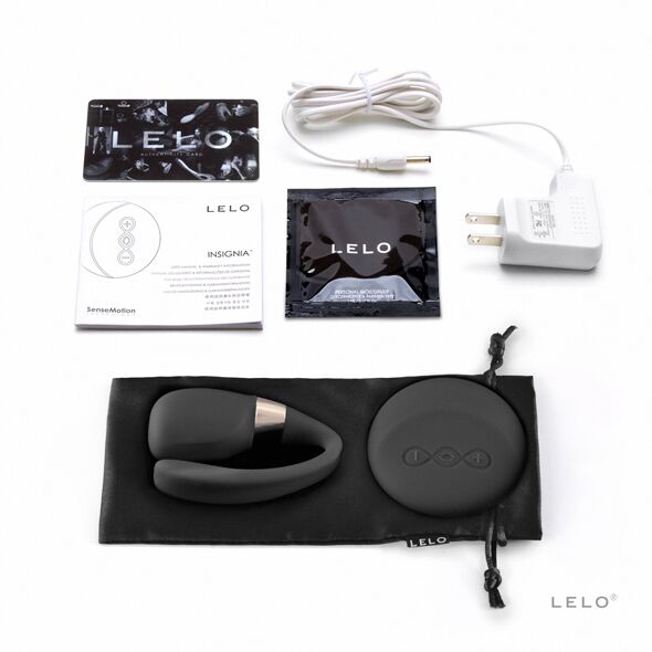 SO8114 Вибратор для пар LELO Tiani 3 Black, 2 мотора, пульт ДУ