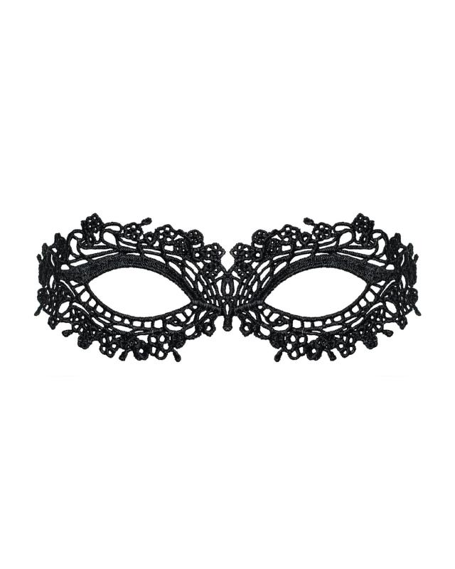 SO7188 Кружевная маска Obsessive A710 mask, единый размер, черная