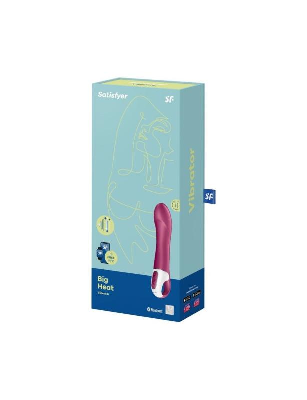 SO6107 Смарт вибратор точки G Satisfyer Big Heat с функцией подогрева