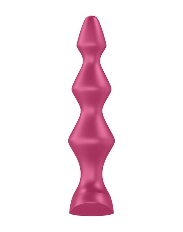 SO4925 Анальный стимулятор-бусины с двумя моторами Satisfyer Lolli-Plug 1 Berry
