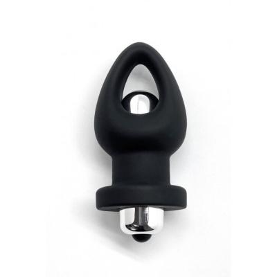 Анальная пробка Wooomy Orny со съемной вибропулей, 1 режим вибрации, диаметр 3,6 см, длина 8,4 см