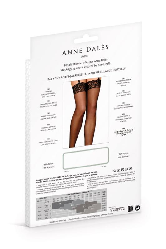 SO4706 Чулки Anne De Ales BRUNA T4 Black