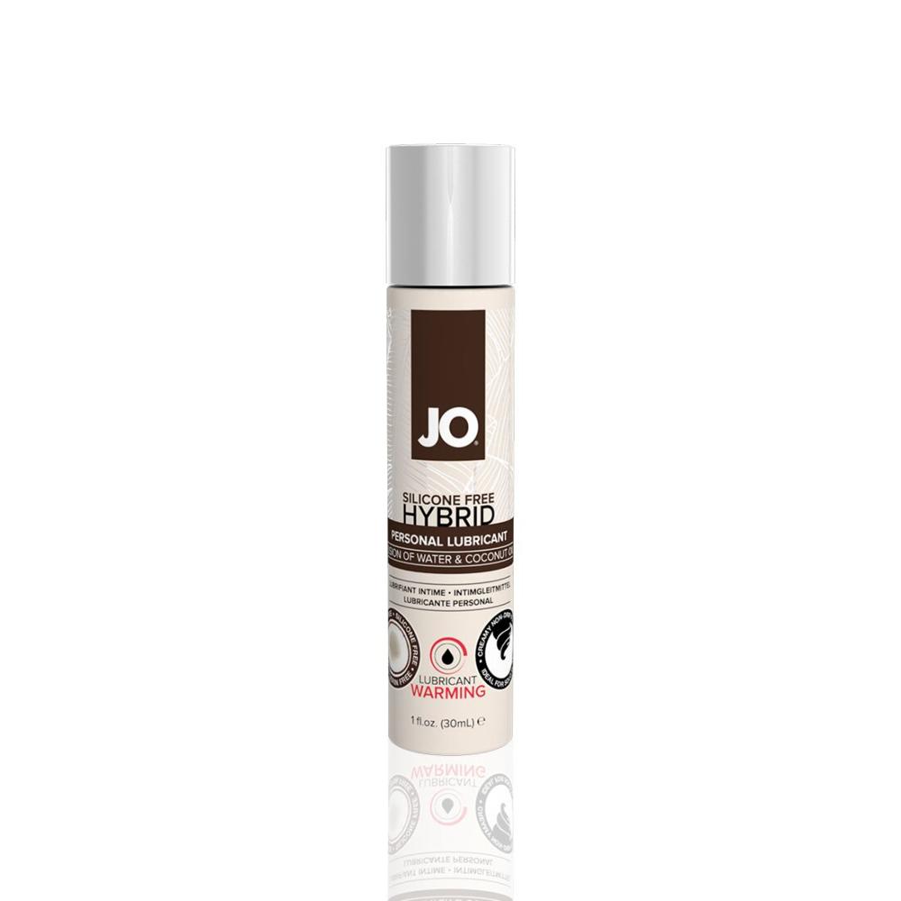 SO1485 Разогревающий крем-смазка с кокосовым маслом System JO Coconut Hybrid WARMING (30 мл) белый