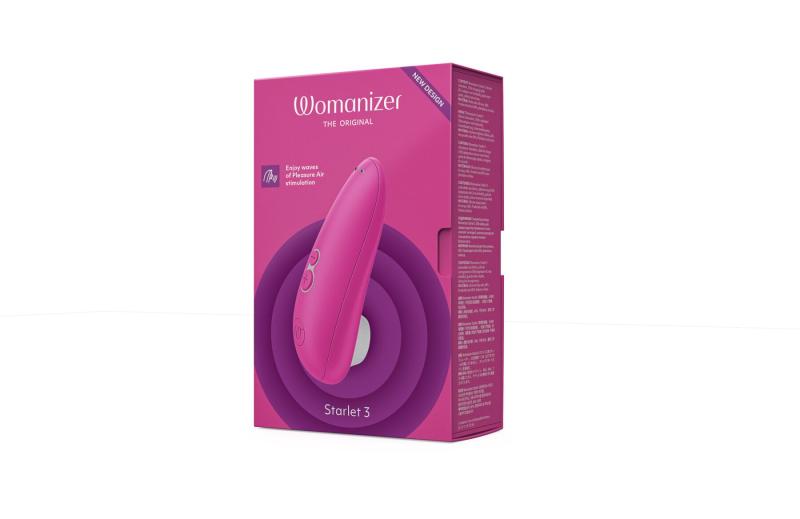 SO8743 Вакуумный клиторальный стимулятор Womanizer Starlet 3 PINK