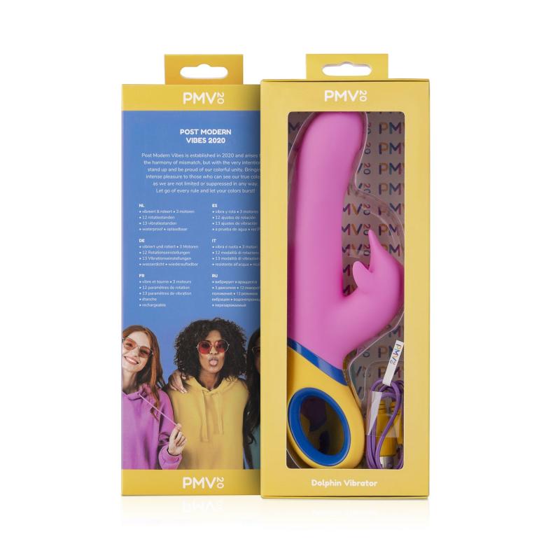 SO4426 Вибратор-кролик с ротацией PMV20 Copy - Dolphin Vibrator