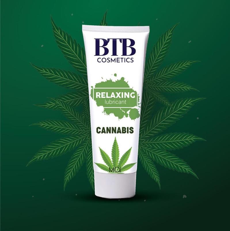 SO7537 Смазка на гибридной основе BTB Relaxing Lubricant Cannabis (100 мл)