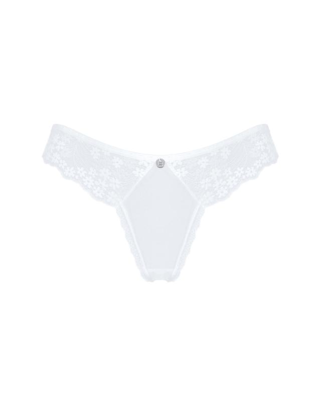 SO8171 Полупрозрачные трусики Obsessive Heavenlly panties XL/2XL, открытые ягодицы