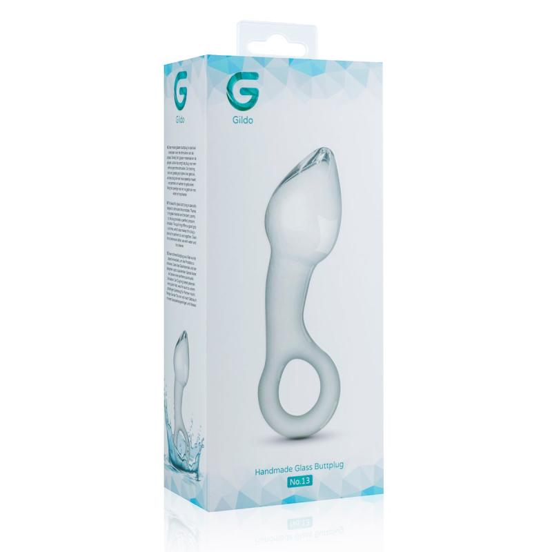 SO4418 Стеклянный стимулятор простаты Gildo Glass Prostate Plug No. 13