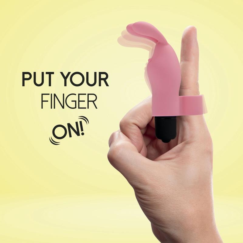 SO4434 Вибратор на палец FeelzToys Magic Finger Vibrator Pink