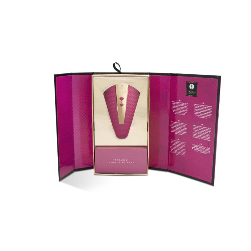 SO6897 Клиторальный вибратор Shunga Obi Raspberry