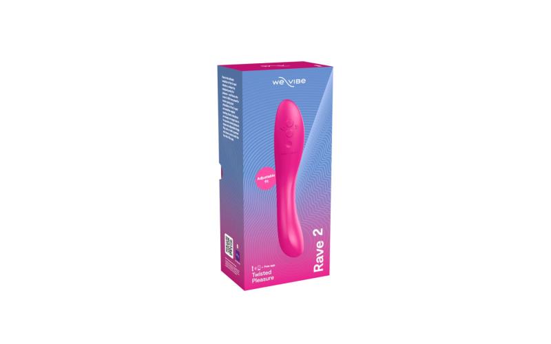 SO8769 Вибратор We-Vibe Rave 2 Twisted Pleasure Pink