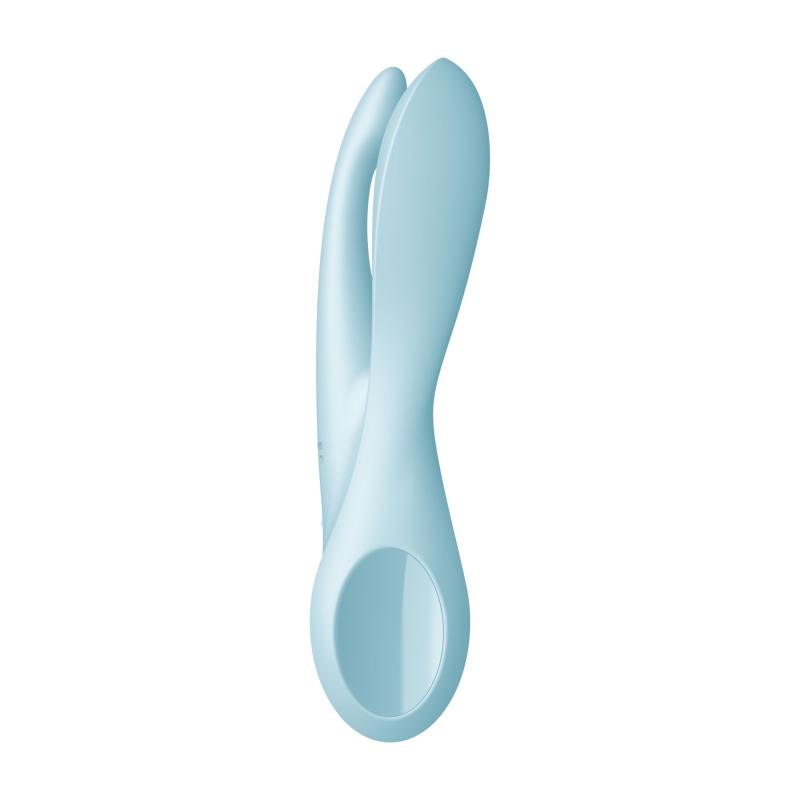 SO6986 Клиторальный вибратор Satisfyer Threesome 1 Light Blue