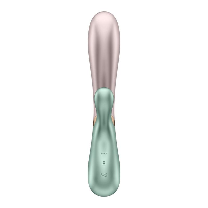 SO5542 Смарт вибратор-кролик с подогревом Satisfyer Hot Lover Green