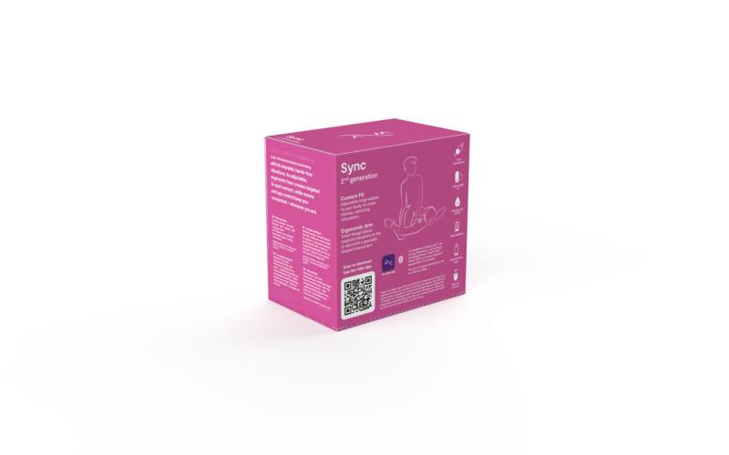 SO8761 Вибратор We-Vibe SYNC 2 Rose