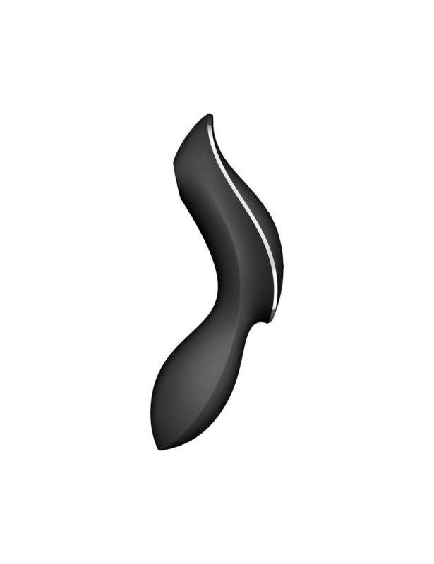 SO6085 Вакуумный стимулятор с вибрацией Satisfyer Curvy Trinity 2 Black