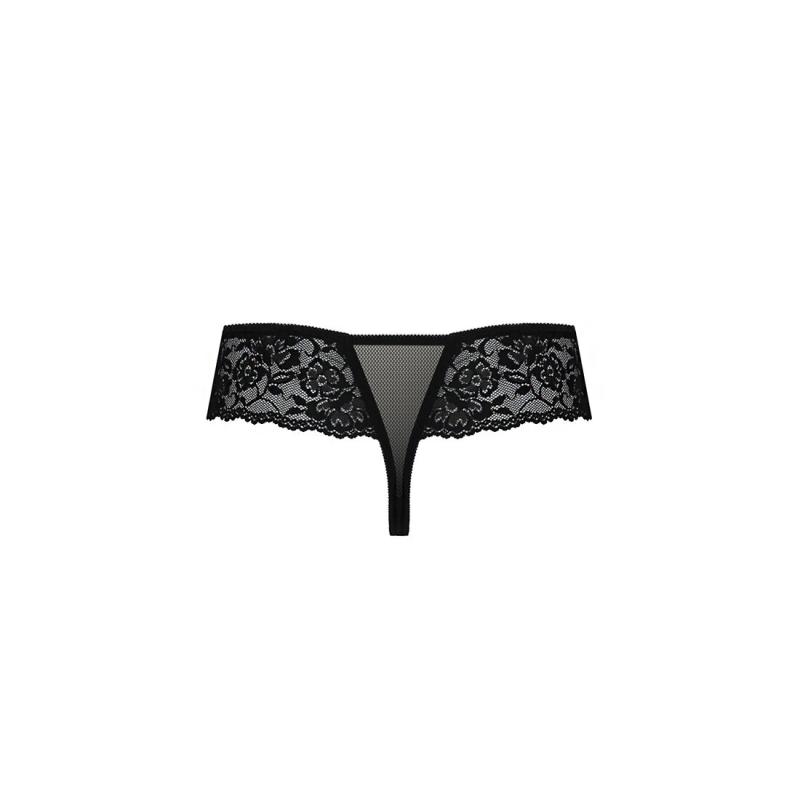 PS25301 Трусики ABLA THONG black L/XL - Passion Exclusive