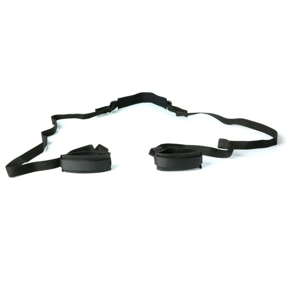 SO2146 Гибкая распорка для ног Sportsheets Sex Sling Black для притягивания ног к телу