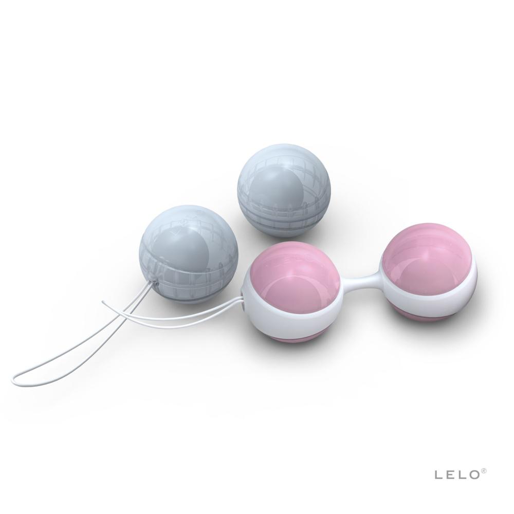 SO8083 Набор вагинальных шариков LELO Beads Mini, диаметр 2,9 см, изменяемая нагрузка, 2х28 и 2х37 г