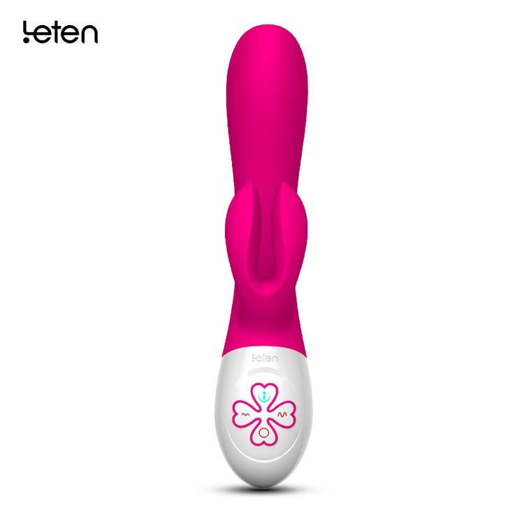SO2132 Вибратор кролик Leten Sara со сдвоенным клиторальным стимулятором, 3 мотора