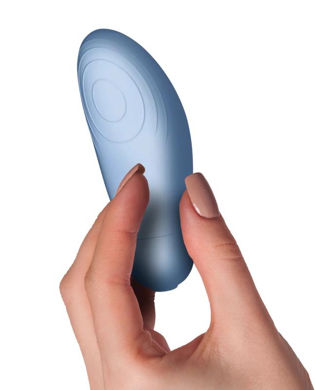 SO7660 Клиторальный вибратор SugarBoo Blue Bae, работает от батареек (в комплекте)