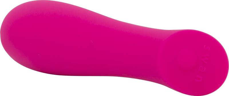 SO2734 Минивибратор The Mini Swan Rose с плавным увеличением интенсивности вибрации, силикон