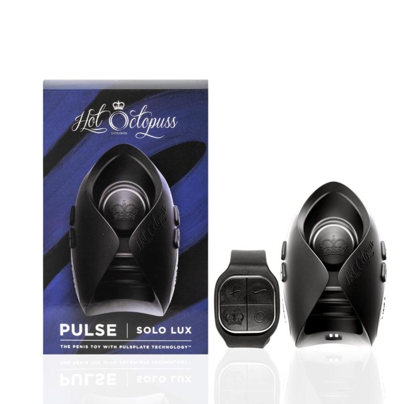 SO8722 Мастурбатор Hot Octopuss PULSE SOLO LUX, пульсация, использование без рук