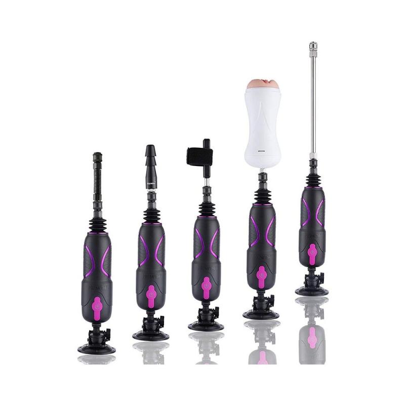 SO6198 Набор адаптеров “для него” для секс-машин Hismith KlicLok System Set for Him, мастурбатор в комплект