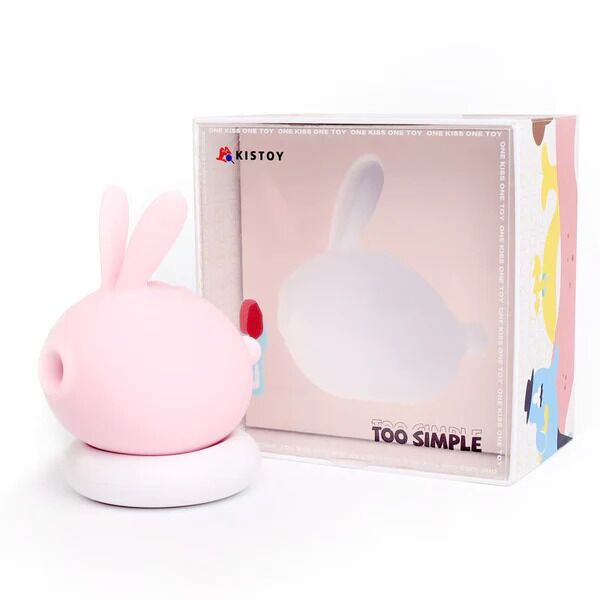 SO8715 Вакуумный клиторальный стимулятор с вибрацией KISTOY Too Simple Pink