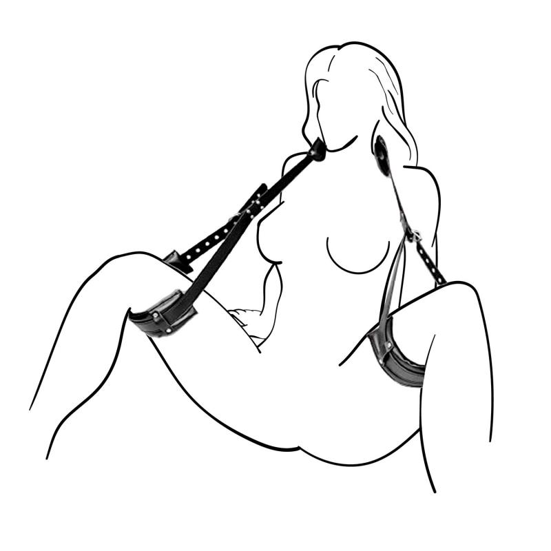 SO6737 Фиксаторы для ног Alive SUPREMACY (Leg Restraint)